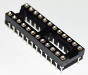 Đế IC 24 Hẹp Chân Tròn ICS24NMT